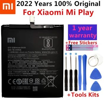 Xiao km 100% Orginal BN39 Baterie de 3000mAh Pentru Xiaomi Mi Juca BN39 de Înaltă Calitate Telefon Înlocuire Baterii +Instrumente
