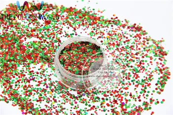 Xmas-10 se Amestecă strălucitoare de crăciun sclipici holografic culori si forme paiete cu sclipici pentru unghii sau DIY decorare 1pack=50g