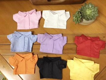 Îmbrăcăminte pentru copii 15cm, 20cm exo 30 cm Papusa Haine de Culoare Solidă Tricou haine papusa