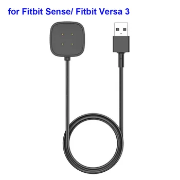 Încărcător pentru Fitbit-Versa 4 Inlocuire Dock de Încărcare Cablu pentru Fitbit Sens 2-Versa 3 Ceas Inteligent Portabil Cablu de Alimentare Oficial